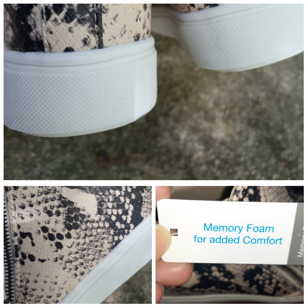 ๐NWOB Time and Tru Snake Wedge Sneakers - Picture 4 of 7